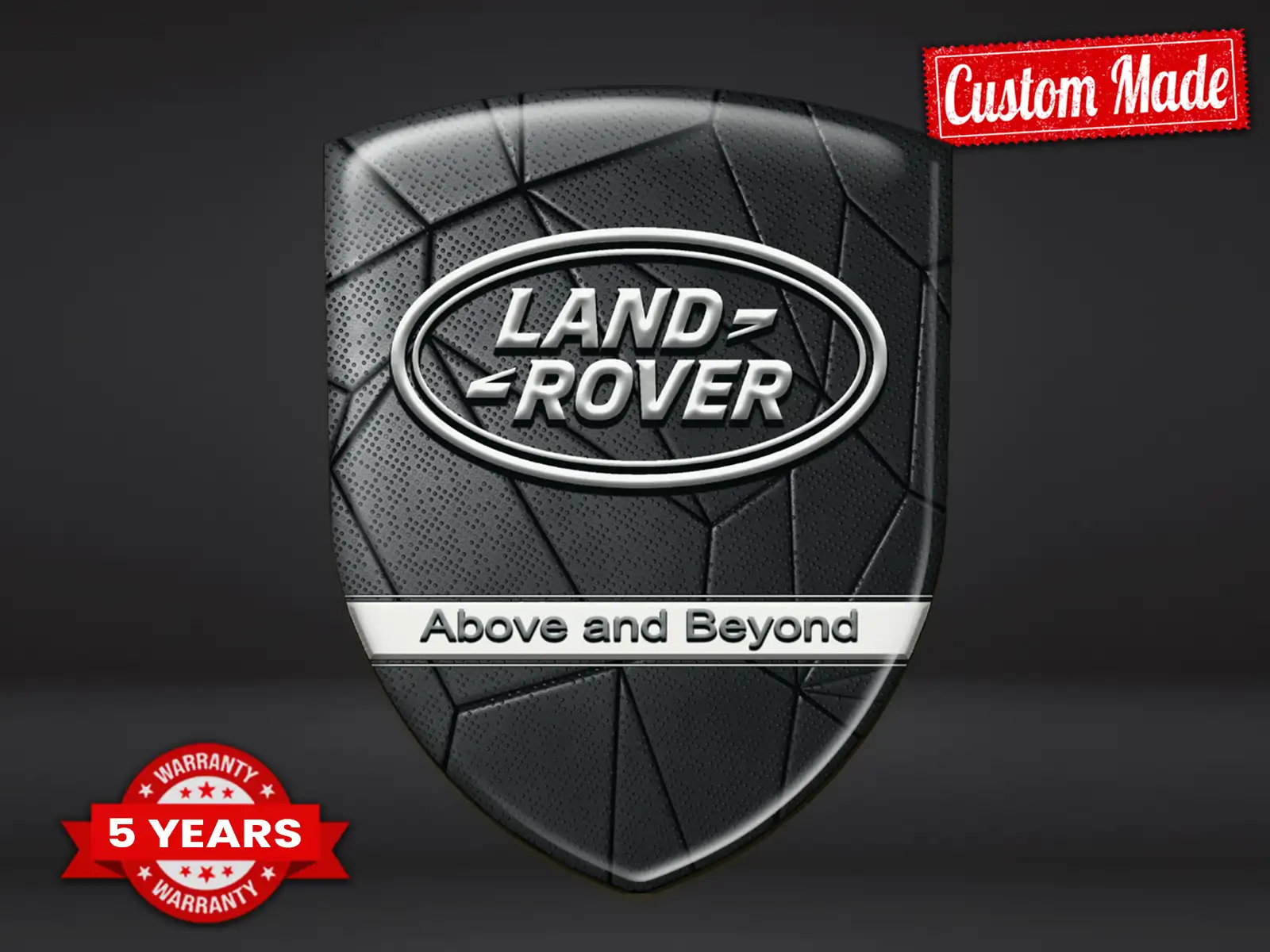 Land Rover Stampa Adesivi Paraurti Alta Gamma Professionale Minimal